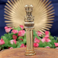 Brass Ashok Stambh Showpiece for Home, Office & Gift BH12416