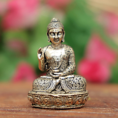 Brass Buddha Idol for Home Decor & Meditation, BH12024