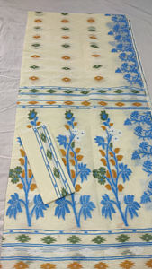 Cotton saree with Blouse Piece