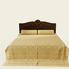 Fusion Play Applique Cutwork Bedsheet 