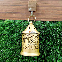 Antique Metal Hanging Tealight Holder/Lantern