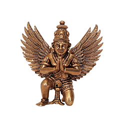 Handcrafted Brass Garuda Idol for Pooja & Home Temple