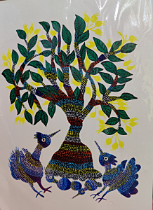 Bheel Pithora Painting without frame