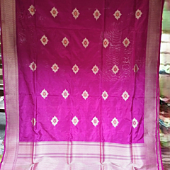 Handwoven Silk Katan Kadua Butti Dupatta