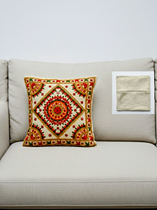 Cotton Cushion Cover | Multicolour 