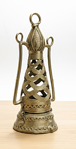 Handcrafted Tribal Lantern I 6x2 inches