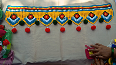 Crocheted Door Entrance Hanging Toran