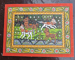Handcrafted Pattachitra Painting| 4*8 inches