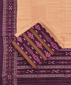 Sambalpuri Handwoven Single Ikat Suit SFCSUT1957