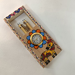 Deer Painting pen stand 