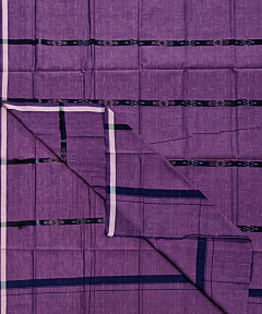 Purple Sambalpuri Handwoven Cotton Lungi SFCLUN2094     