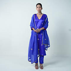 Megha Purple Ethnic Suit