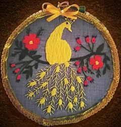 Embroidered Wall Scenery