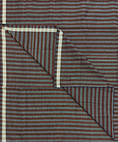 Brown Sambalpuri Handwoven Cotton Lungi SFCLUN2380