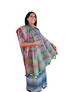 Kutchi Fine Cotton Saree