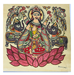 Madhubani Painting of Lakshmi Devi