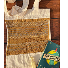 Smocking Khadi Cotton Tote Bags