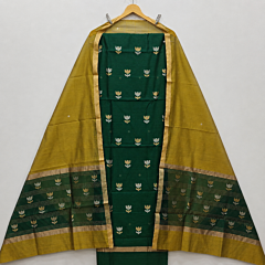 Chanderi Dress Material with Dupatta