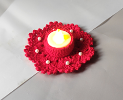 Woolen Tealight Holder