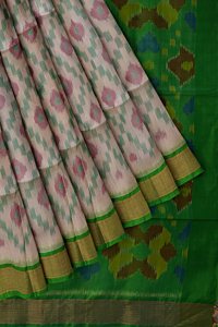 Palani Handloom Silk Ikat Saree