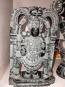 STONE SCULPTURE    LORD   VENKATESHWARA