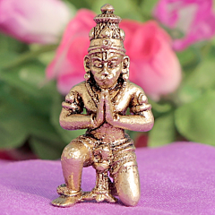 Mini Bajrangbali Statue for Mandir, Car Dashboard & Office Desk BH11869