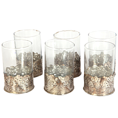 Oxidized Glass Set | 6 Piece