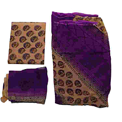 Hand Block Printing  Cotton dress Material