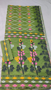 Cotton saree with Blouse Piece