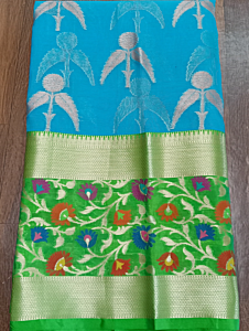 Banasari Silk Handloom Saree | 7×46×2