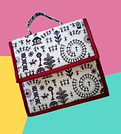 Worli print sealing bag