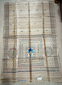 TASAR GHICHA  SILK SAREE