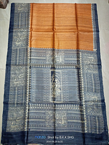 TASAR GHICHA SILK SAREE 