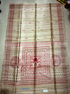 TASAR GHICHA SILK SAREE