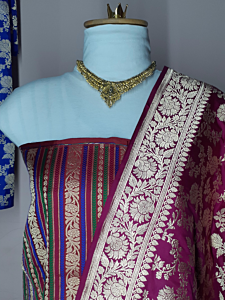 Banarasi silk kurta set