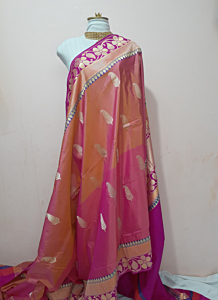 Banarasi Silk Saree | Pink