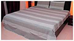 TULIP BEDSHEET-Single-Charcoal