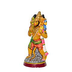 Hanuman Ramar Lakshmanan | 16 inches | Paper mache