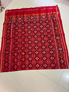 Single Ikat Patola Silk Saree