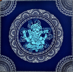 Handcrafted Aipan Art Ganesh Painting  AGPB