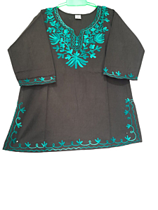Baby emborided pure cotton kurti