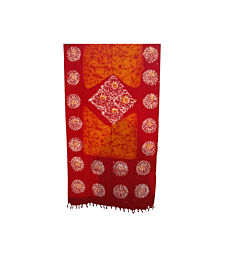 Pure Cotton Hand Batik Dupatta shawl