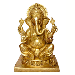 Brass Lord Ashtavinayak Ganesha Idol KBH00005