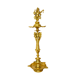 Brass Lord Ganesha Divi Height 28 Inch KBH00014