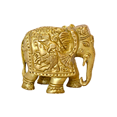 Brass Elephant Figurine KBH00020