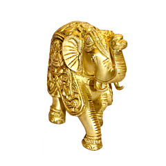 Brass Ganesh Laxmi Lock KBH05243