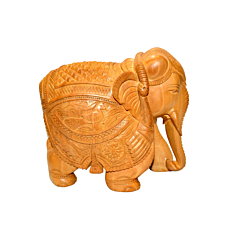 Wooden carving elephant  | KBH00048