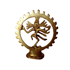 Brass natraja statue 4 Inch | KBH00061
