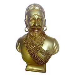 Brass Shivaji Maharaja Statue KBH00092