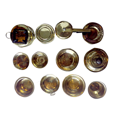 Brass Kitchen Set Miniature KBH00107